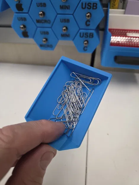 Ngăn kéo lưu trữ hình lục giác cho bảng SlatWall - Image 7