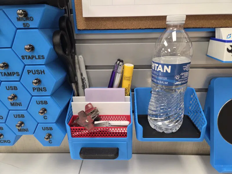 Ngăn kéo lưu trữ hình lục giác cho bảng SlatWall - Image 13