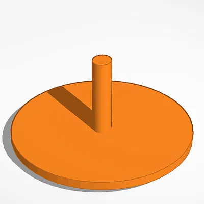 Mô hình con quay đồ chơi 3D - Thiết kế đơn giản giải trí cực vui