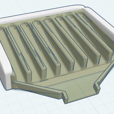 Giá đỡ làm khô miếng bọt biển thông minh - Phụ kiện in 3D cho nhà bếp