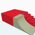 Mô hình công viên trượt ván tay Finger Board Park - In 3D dễ dàng - Thumbnail 1