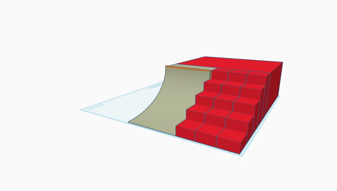 Mô hình công viên trượt ván tay Finger Board Park - In 3D dễ dàng - Image 2