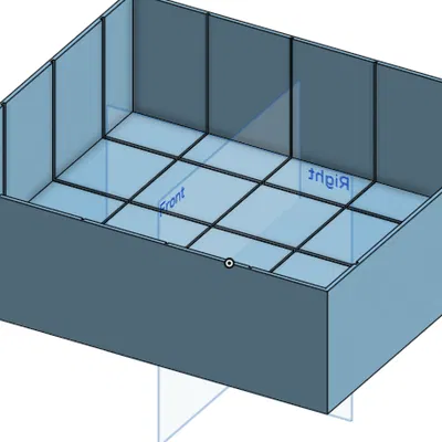 Khay đựng đồ đa năng 10x9 inch cho hộc kéo tiện lợi
