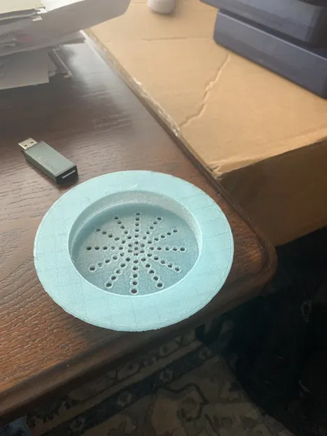 Mẫu lưới lọc nước 83/120 cho bồn rửa (TPU Drain) in 3D tiện lợi - Image 1