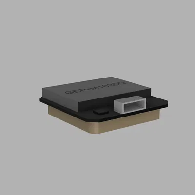 Mô hình 3D GEPRC GPS GEP-M1025Q hỗ trợ thiết kế giá đỡ