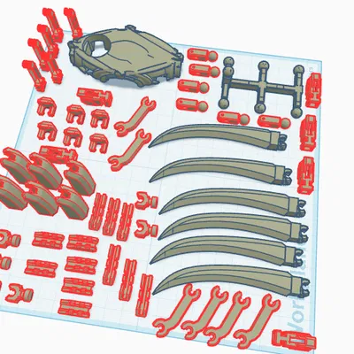 Bộ phụ kiện nâng cấp Prototype cho mô hình Dummy 13