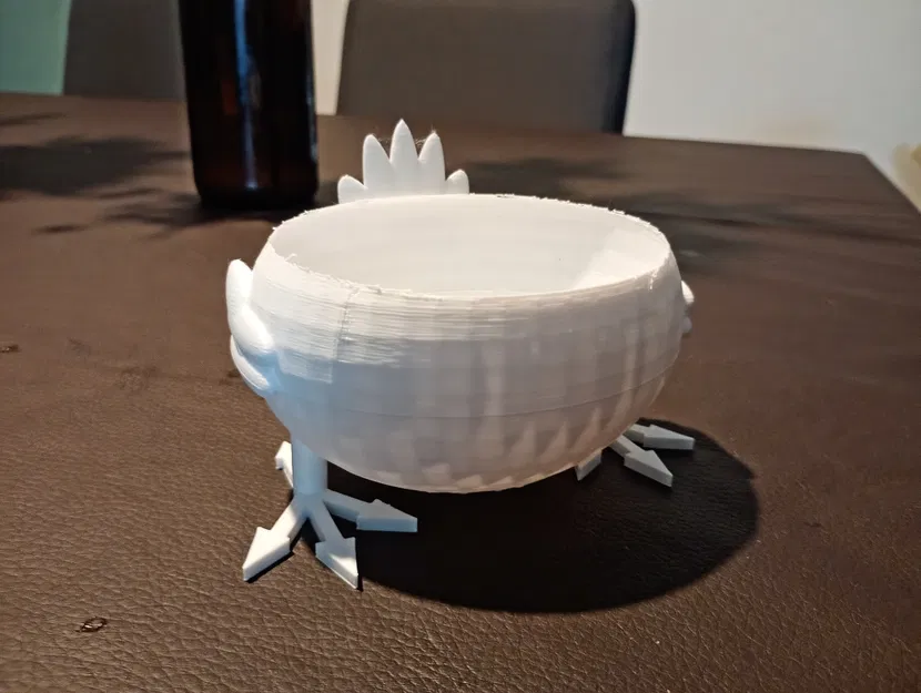 Chậu cây hình chú gà mập (Fat chicken pot) độc đáo cho người yêu cây - Image 1