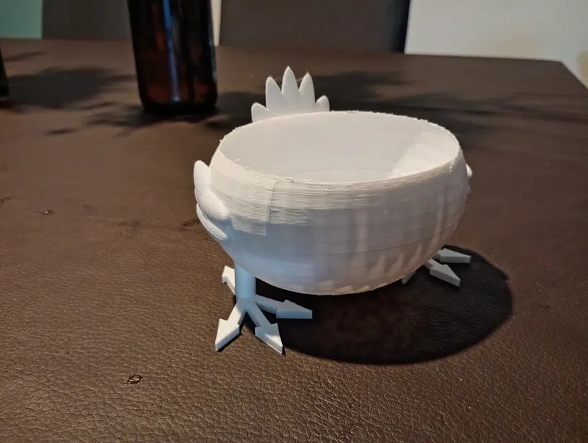 Chậu cây hình chú gà mập (Fat chicken pot) độc đáo cho người yêu cây - Image 3