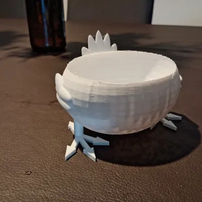 Chậu cây hình chú gà mập (Fat chicken pot) độc đáo cho người yêu cây