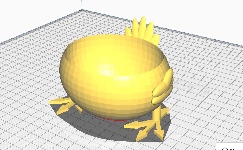 Chậu cây hình chú gà mập (Fat chicken pot) độc đáo cho người yêu cây - Image 4