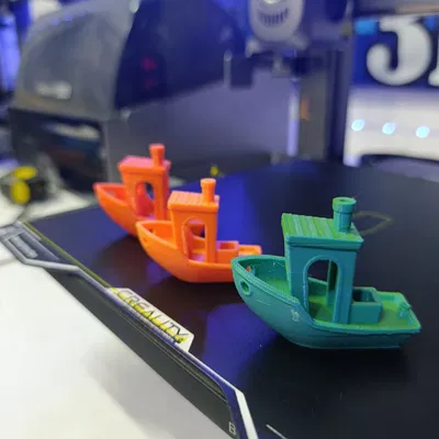 Mô hình test sợi in Dual-Color – Tải file STL miễn phí