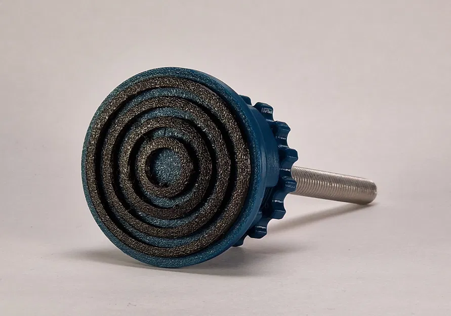 Chân Tăng Chỉnh Chịu Lực - Vòng Chống Trượt TPU | M8 | Khớp Cầu ±15° | Dành Cho Máy & Bàn - Image 1