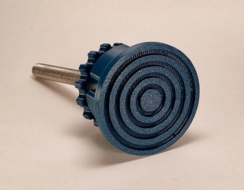 Chân Tăng Chỉnh Chịu Lực - Vòng Chống Trượt TPU | M8 | Khớp Cầu ±15° | Dành Cho Máy & Bàn - Image 5