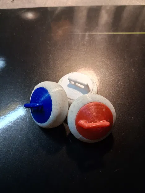 Đế Đá Curling Có Nam Châm 3D: Nâng Cấp Trải Nghiệm Trò Chơi - Image 1