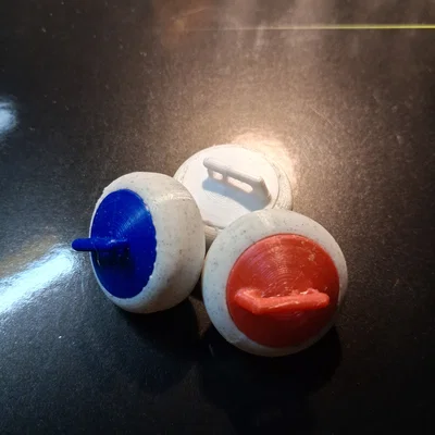 Đế Đá Curling Có Nam Châm 3D: Nâng Cấp Trải Nghiệm Trò Chơi