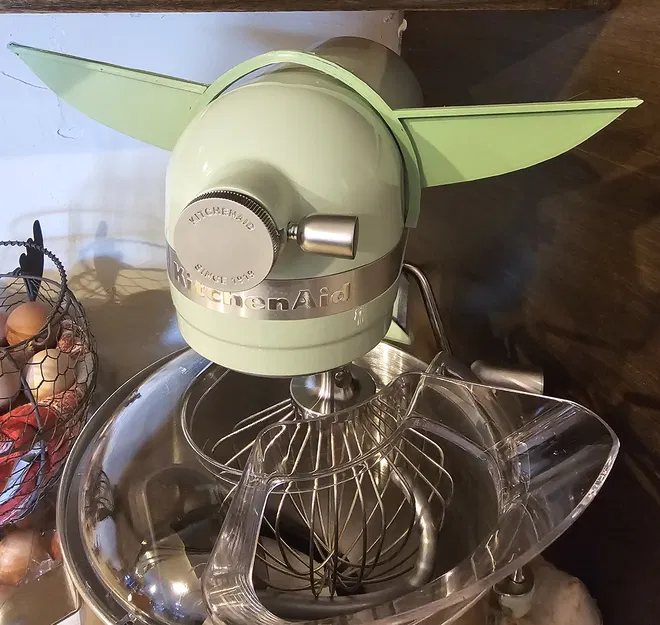 Tai Yoda trang trí cho máy trộn Kitchenaid - Image 3