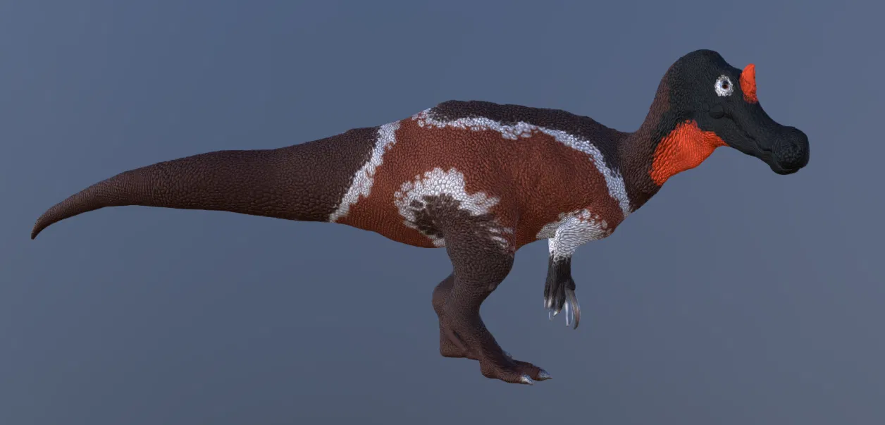 Mô hình in 3D khủng long Baryonyx chi tiết chân thực - Image 1