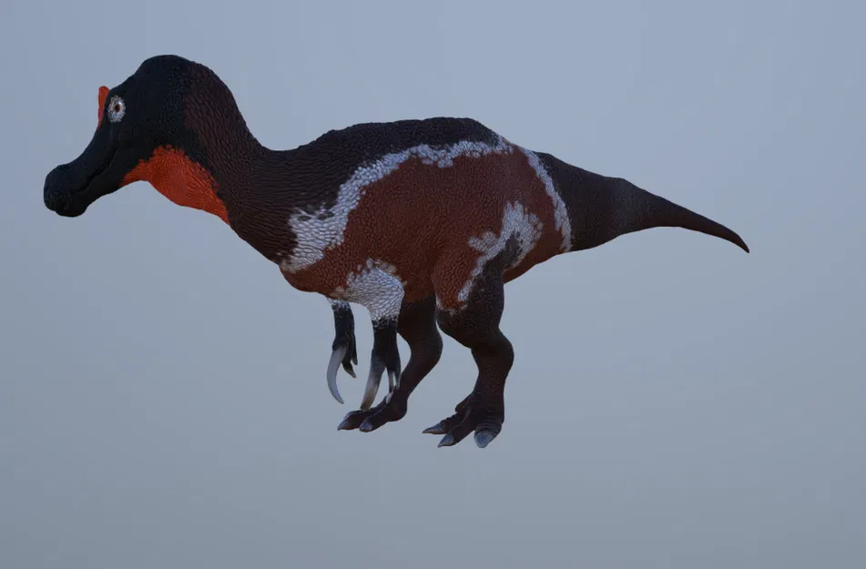 Mô hình in 3D khủng long Baryonyx chi tiết chân thực - Image 3