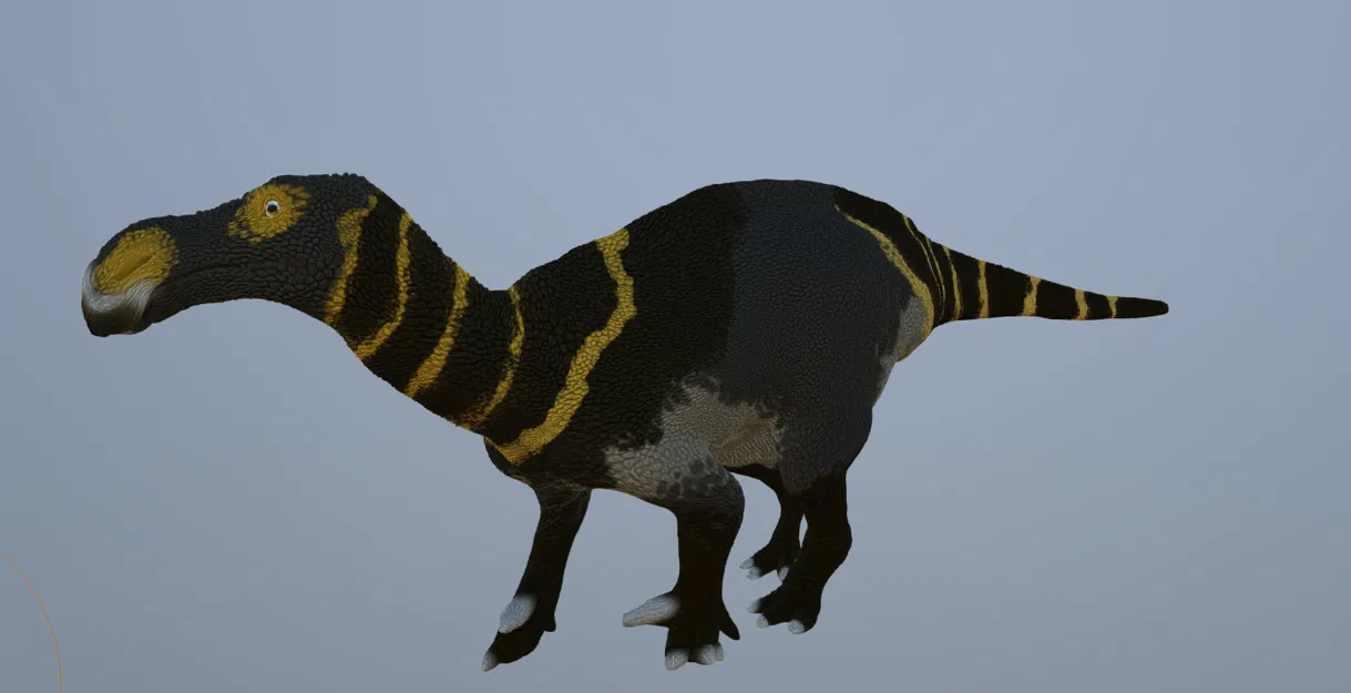 Mô hình 3D khủng long Brightstoneus - Iguanodontid thời Phấn trắng - Image 2