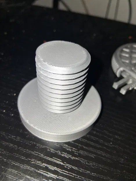 Mô hình ốc vít thư giãn (Nut and Screw Fidget) cho máy in 3D - Image 1