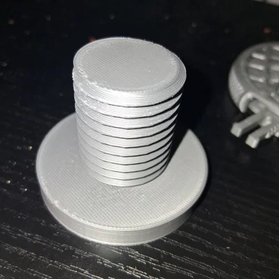 Mô hình ốc vít thư giãn (Nut and Screw Fidget) cho máy in 3D
