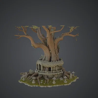 Đền Thờ Cây Rồng Cổ Đại – Ngôi Đền Fantasy Linh Thiêng Với Đầu Lâu Rồng