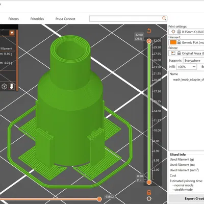 Adapter Cho Núm Vặn Máy Giặt