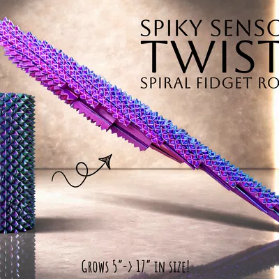 Con Lăn Xoắn Ốc Gai Góc Spiky Sensory Trigger