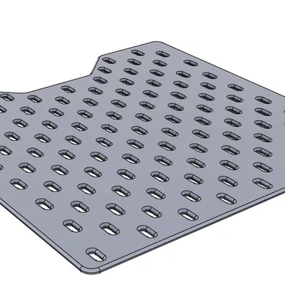 Bảng treo dụng cụ Core One L thiết kế cạnh bo tròn tinh tế