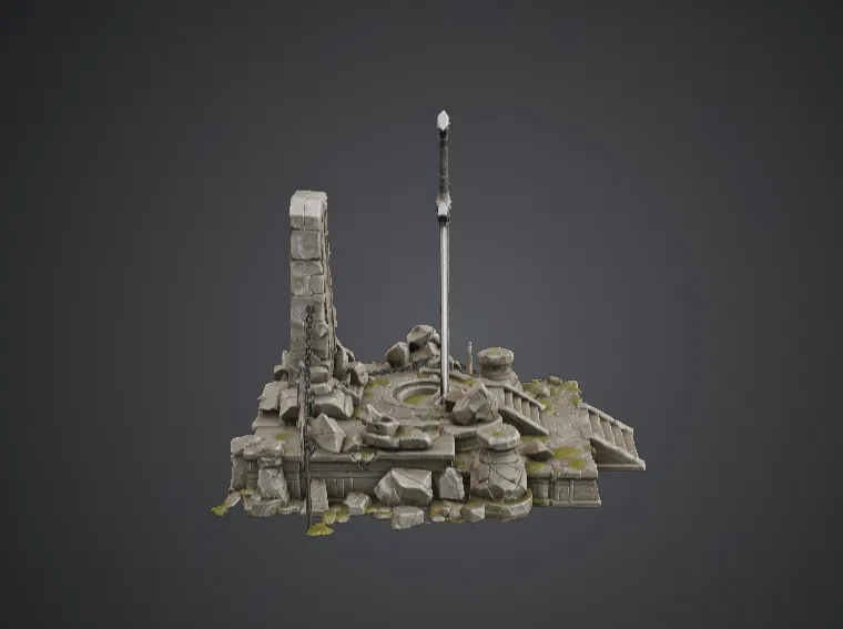 Tượng đài Kiếm trong Đá - Đền thờ Bảo kiếm Huyền thoại - Image 2