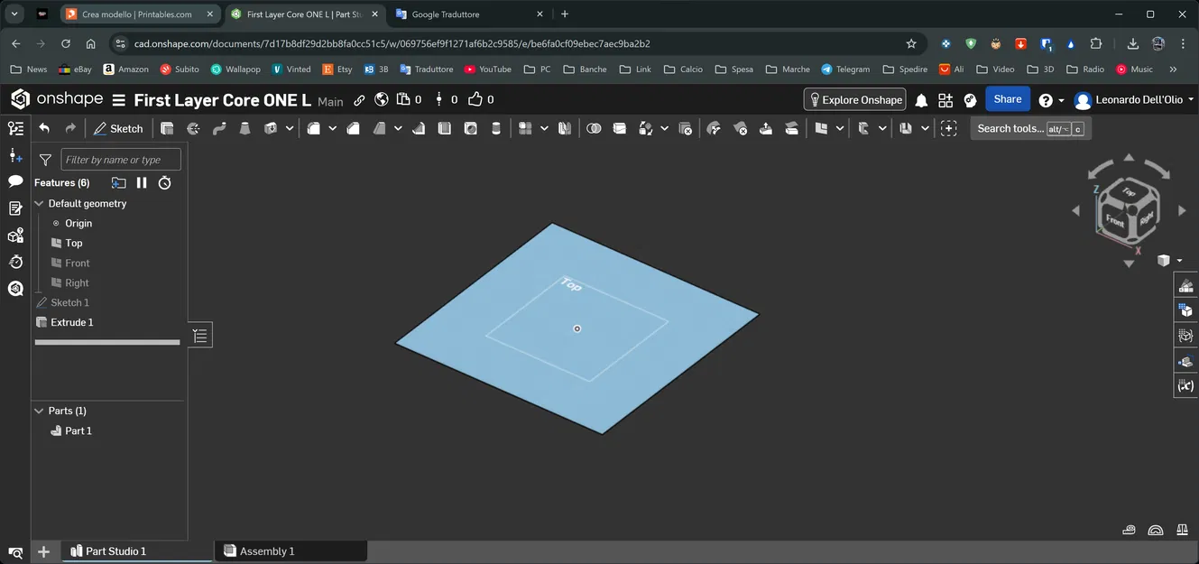 Công cụ kiểm tra lớp in đầu tiên cho máy in 3D Core ONE L - Image 2