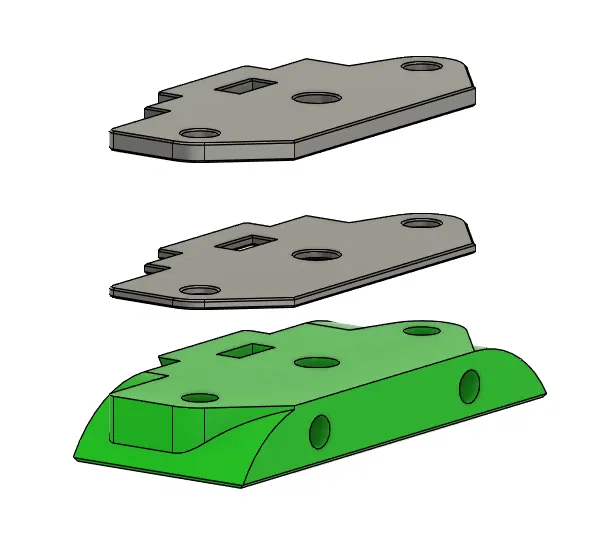 Miếng đệm (shim spacers) Orbiter 2 cho Dragonburner - Image 1
