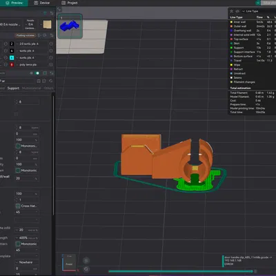 Ngàm tay nắm cửa cho Toyota 85