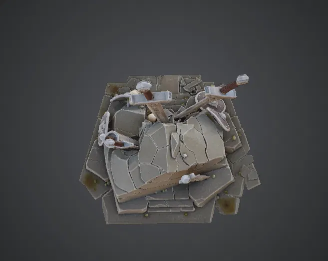 Tượng đài chiến trường Fallen Swords – Nghĩa địa kiếm giả tưởng - Image 3