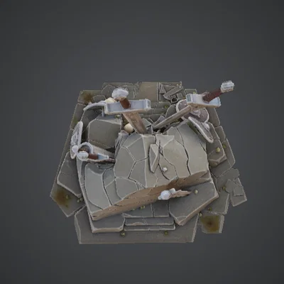 Tượng đài chiến trường Fallen Swords – Nghĩa địa kiếm giả tưởng