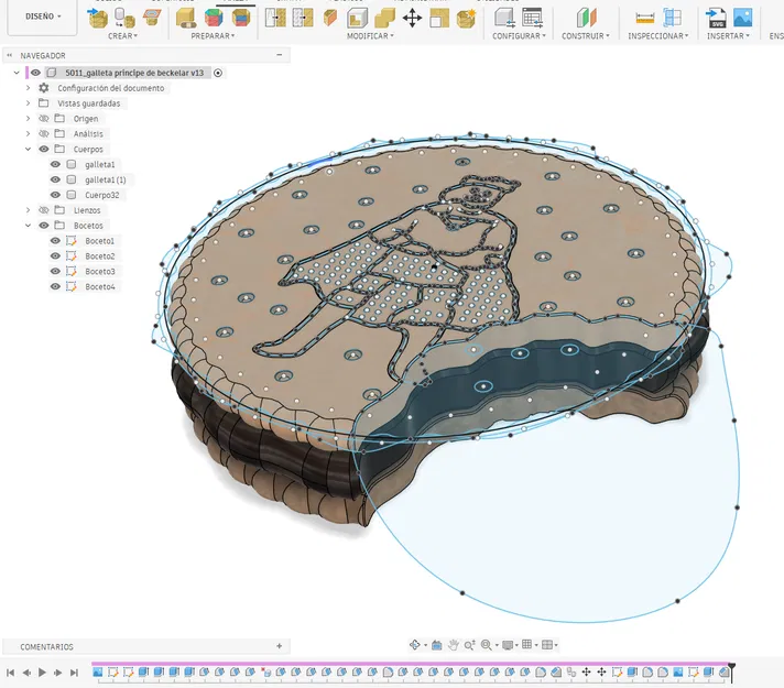 Bánh quy in 3D hình Principe - Image 2