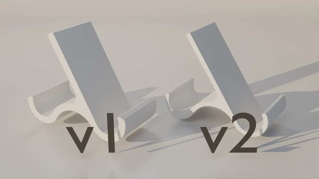 Đế để điện thoại Elegant Phonestand (v1 & v2) tối giản, tinh tế - Image 1