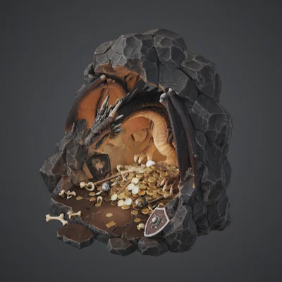 Dragon Hoard Cave – Rồng Canh Giữ Kho Báu