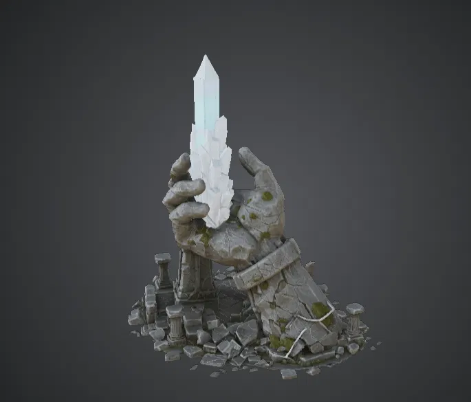 Bàn Tay Hộ Vệ Tinh Thể Cổ Xưa - Image 1