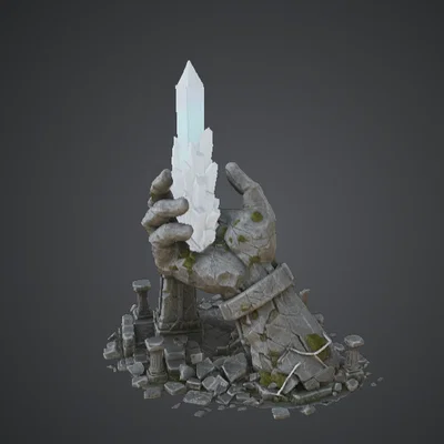 Bàn Tay Hộ Vệ Tinh Thể Cổ Xưa