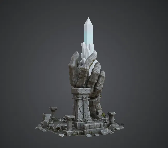 Bàn Tay Hộ Vệ Tinh Thể Cổ Xưa - Image 2