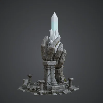 Bàn Tay Hộ Vệ Tinh Thể Cổ Xưa