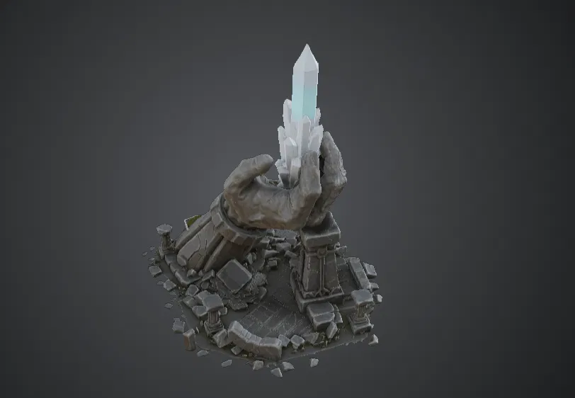 Bàn Tay Hộ Vệ Tinh Thể Cổ Xưa - Image 3