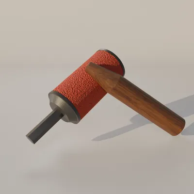 Đầu mài nhám tự chế cho máy khoan (Drill Sanding Bit) - In 3D tiện lợi