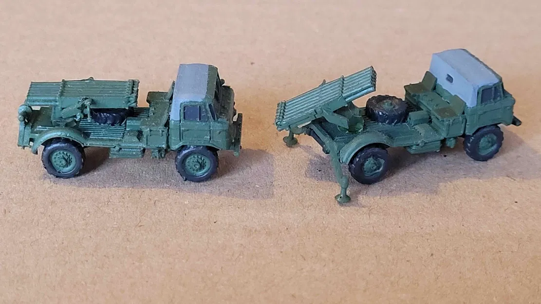 GAZ 66 - Phiên bản xe phóng tên lửa BM21 Grad V đổ bộ đường không - Image 5