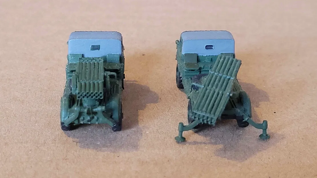 GAZ 66 - Phiên bản xe phóng tên lửa BM21 Grad V đổ bộ đường không - Image 6