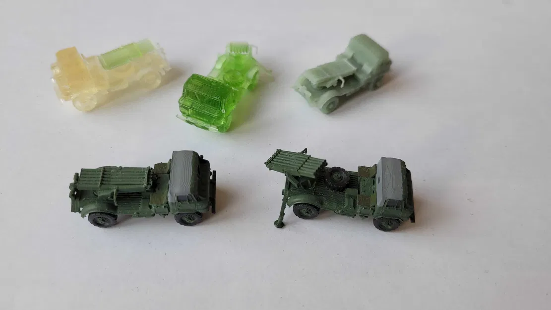 GAZ 66 - Phiên bản xe phóng tên lửa BM21 Grad V đổ bộ đường không - Image 7