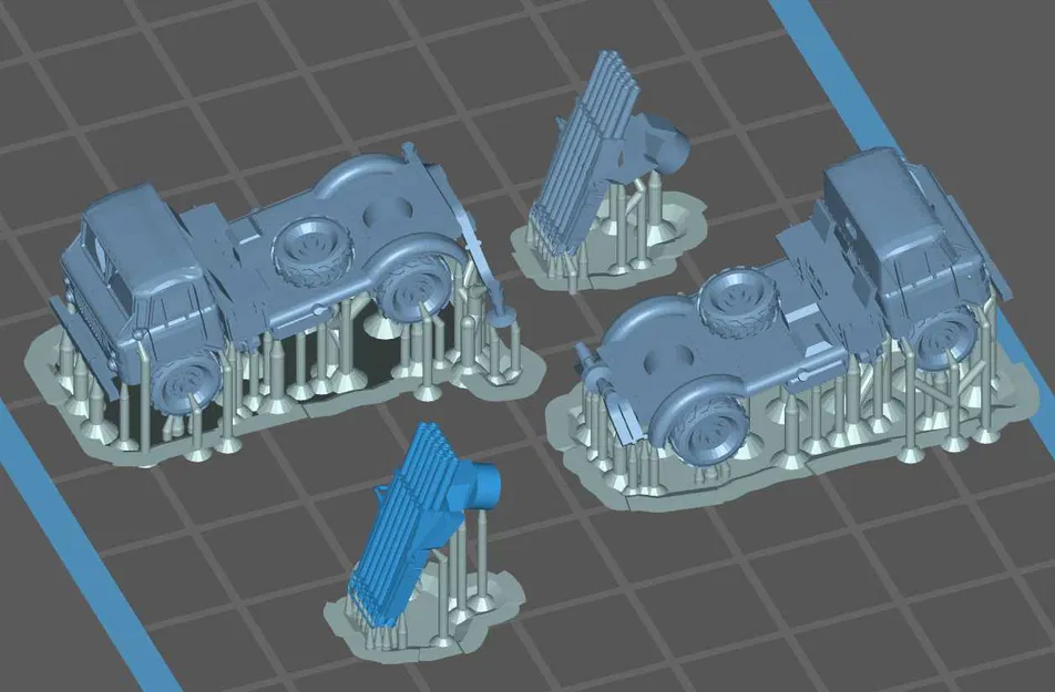 GAZ 66 - Phiên bản xe phóng tên lửa BM21 Grad V đổ bộ đường không - Image 8