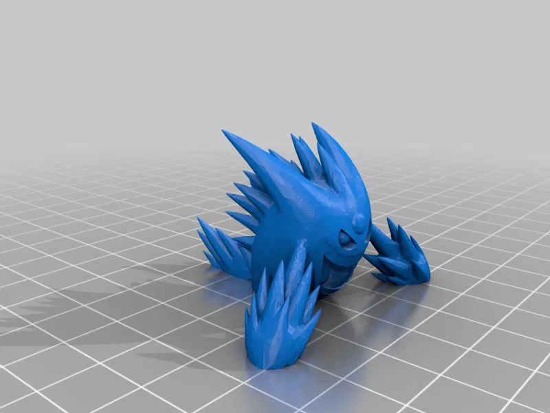 Mô hình Mega Gengar in 3D - Phiên bản nâng cấp chi tiết - Image 6