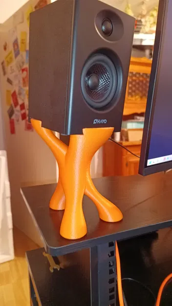 Chân đế loa để bàn 120x110mm thiết kế nghiêng tối ưu âm thanh - Image 3